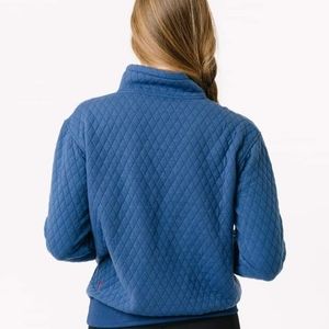 Zyia Quilted Pocket Pullover